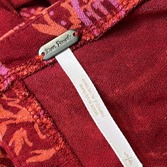 Free People Hello Lover Swing Tee Tunic Top w Puffed Shoulders + MEASUREMENTS! - Picture 7 of 14